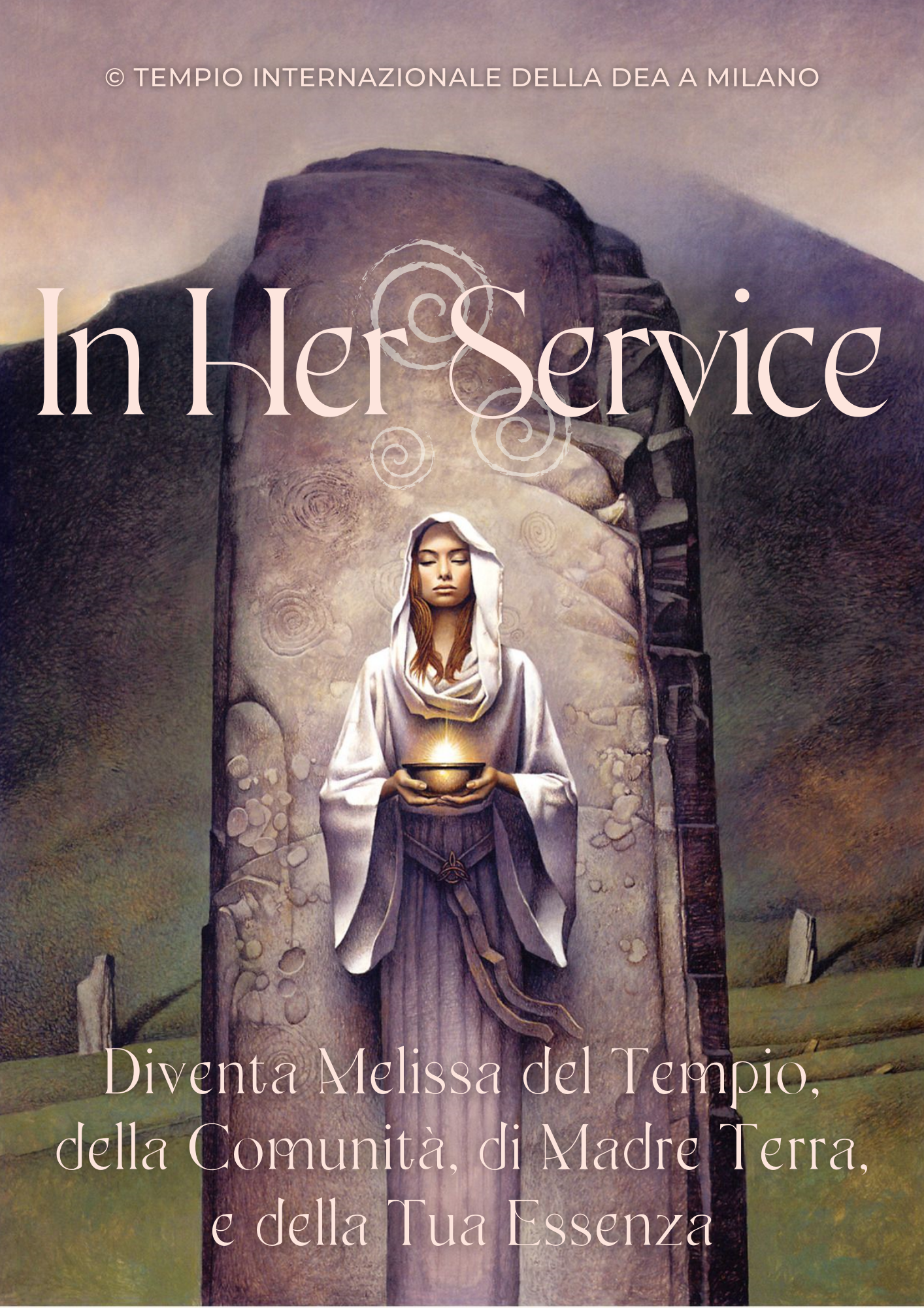 Formazione Melissa del Tempio - Formazione Sacerdotessa della Dea - Tempio della Dea Milano - Priestess of Goddess Training – Temple Melissa Training - Milan Goddess Temple - Sacerdotessa di Avalon - Priestess of Avalon