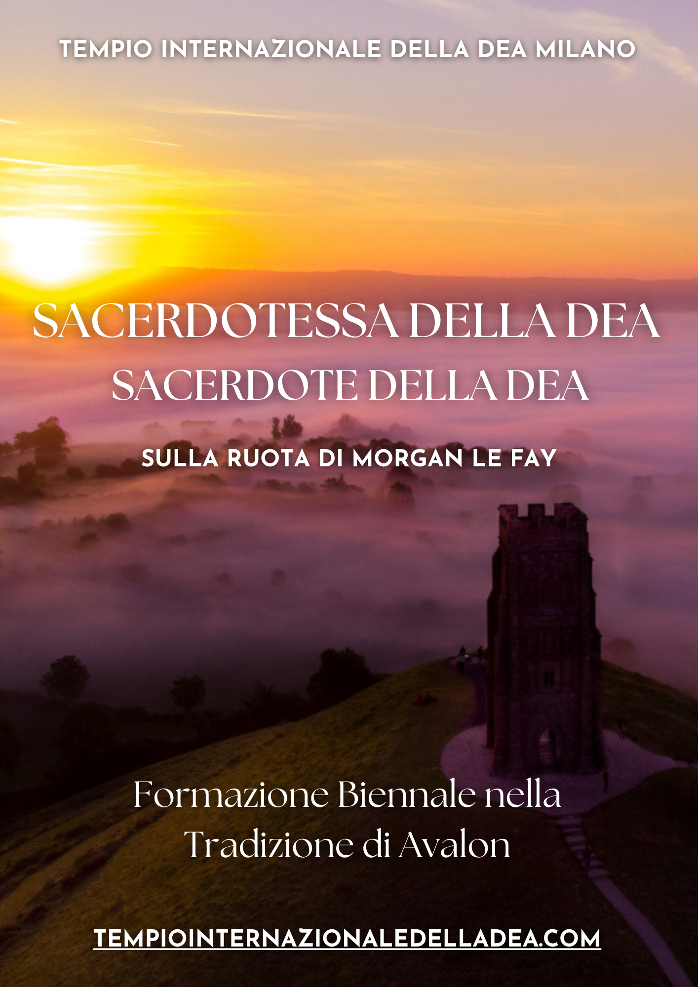 Training Priestess of Goddess Priest of Goddess - Milan Goddess Temple Italy - Sacred Feminine in Milan, Italy, Online. Glastonbury. Avalon.