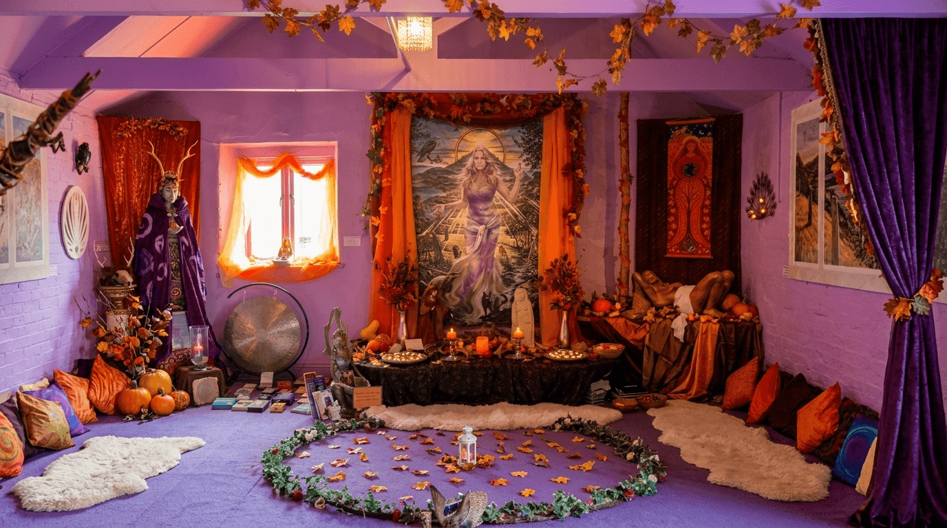 Glastonbury Goddess Temple — first officially recognised Goddess Temple in the Western world — Anna, Priestess of Avalon, Milan International Goddess Temple